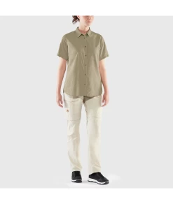 FJÄLLRÄVEN Övik Travel S/S Shirt W -Draussen Geschäft 13711690 2