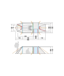 Tatonka Alaska 2.235 PU -Draussen Geschäft 51900060 3