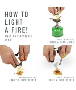 Light My Fire Swedish FireSteel Scout 2in1 -Draussen Geschäft 90904020 3